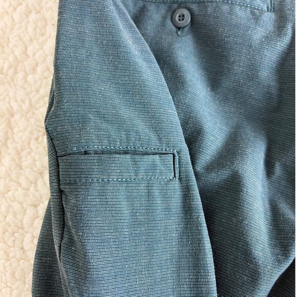 Volcom Shorts Mens 32 Blue Frickin Surf & Turf Static 4 Way Stretch Hybrid - Picture 6 of 9